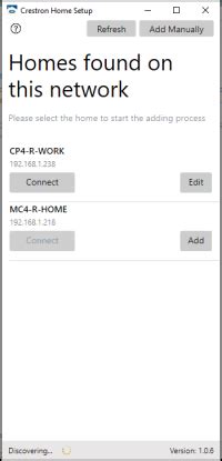crestron home balearic|Crestron Home Setup App for Desktops.